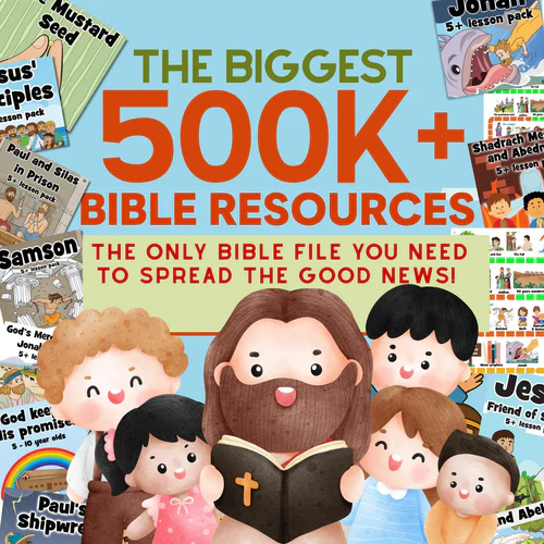 The Ultimate Bible Teaching Vault - 500K+ Resources (Never Buy Another Curriculum Again)